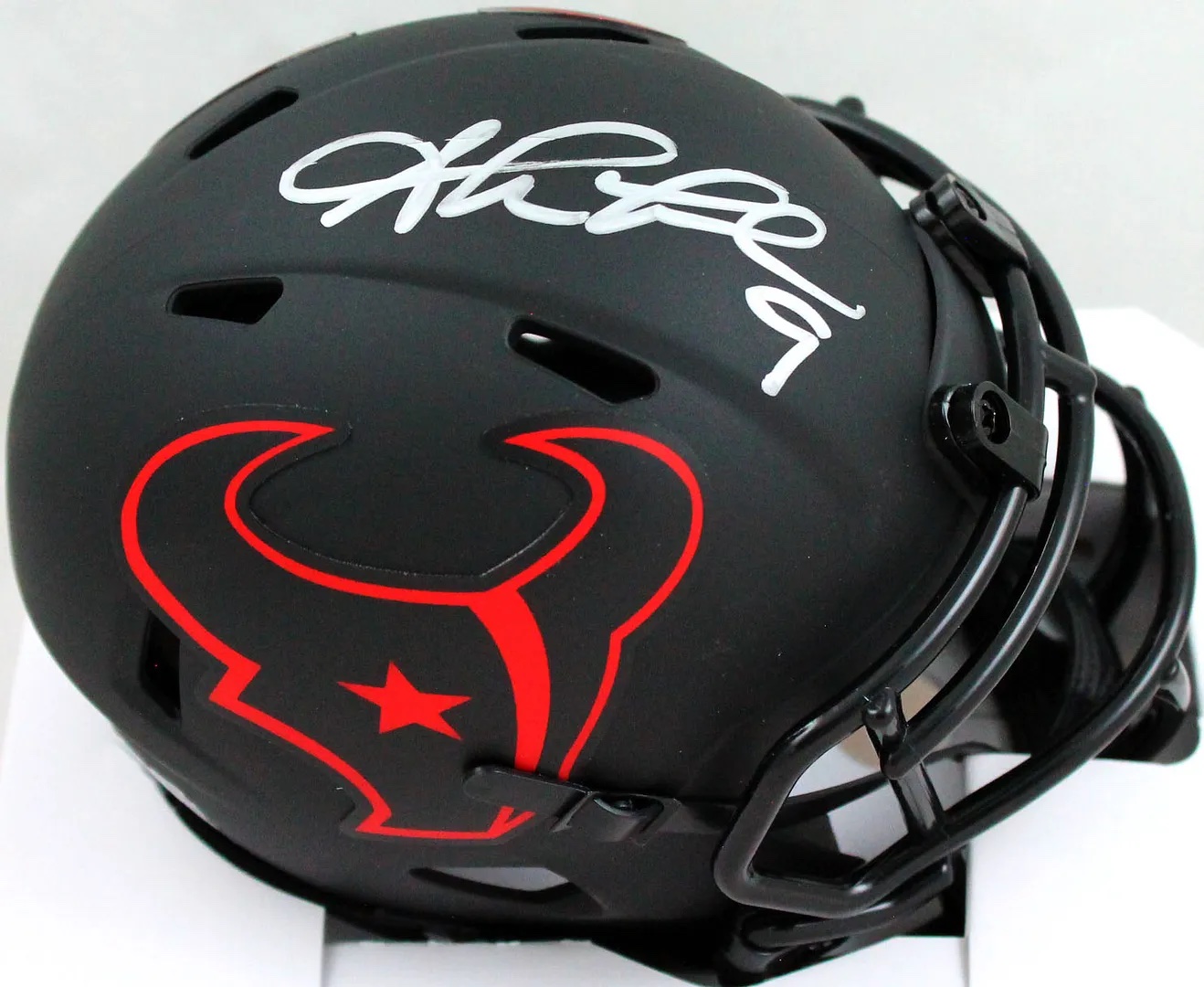 Shane Lechler Signed Texans Eclipse Alternate Speed Mini Helmet (Beckett) at PristineAuction.com Shane Lechler Signed Texans Eclipse Alternate Speed Mini Helmet (Beckett) at PristineAuction.com