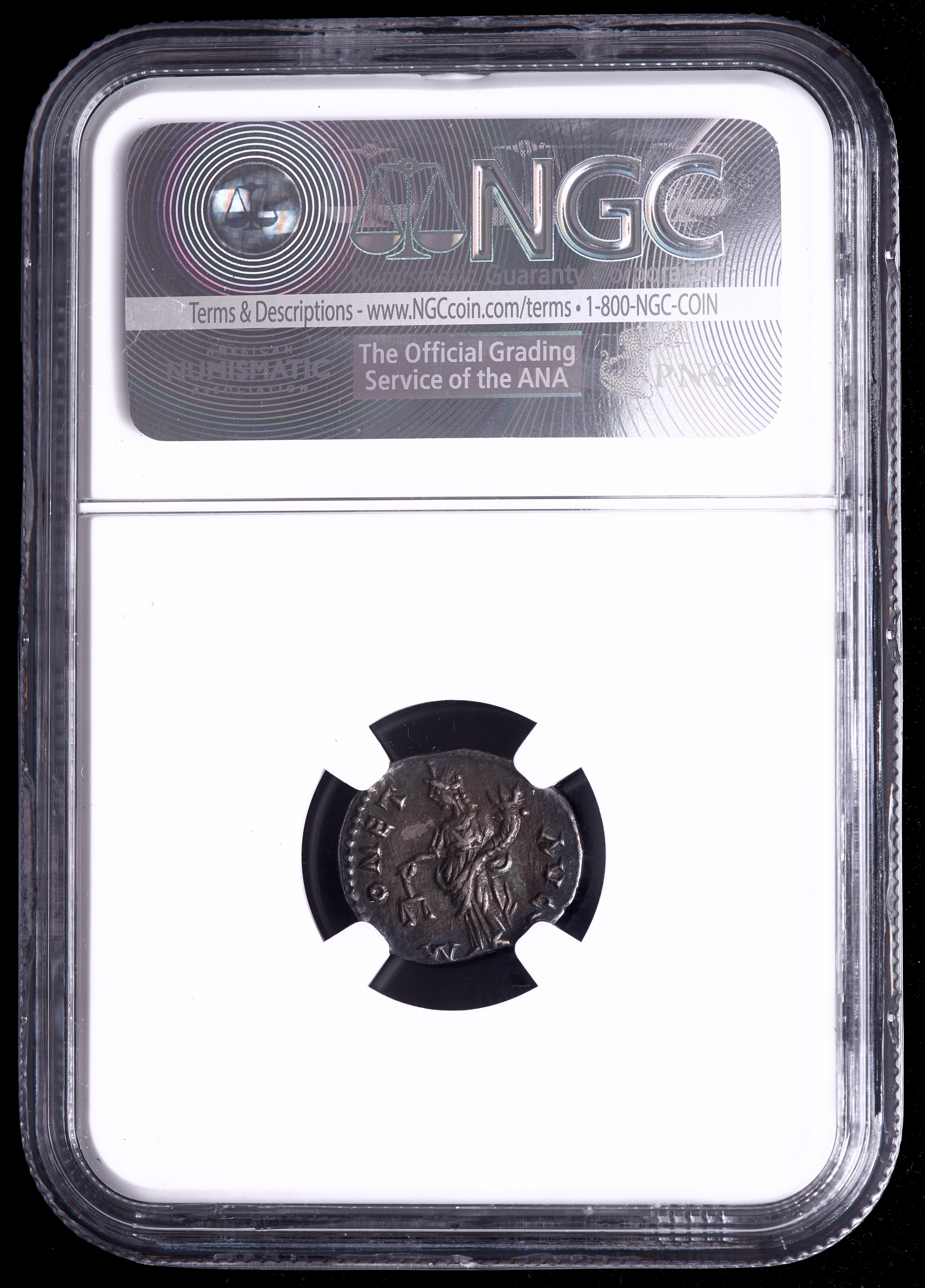 Septimius Severus (A.D. 193-211) Roman Empire AR Denarius Ancient Silver Coin (NGC XF) Strike 4/5, Surface 4/5 at PristineAuction.com Septimius Severus (A.D. 193-211) Roman Empire AR Denarius Ancient Silver Coin (NGC XF) Strike 4/5, Surface 4/5 at PristineAuction.com