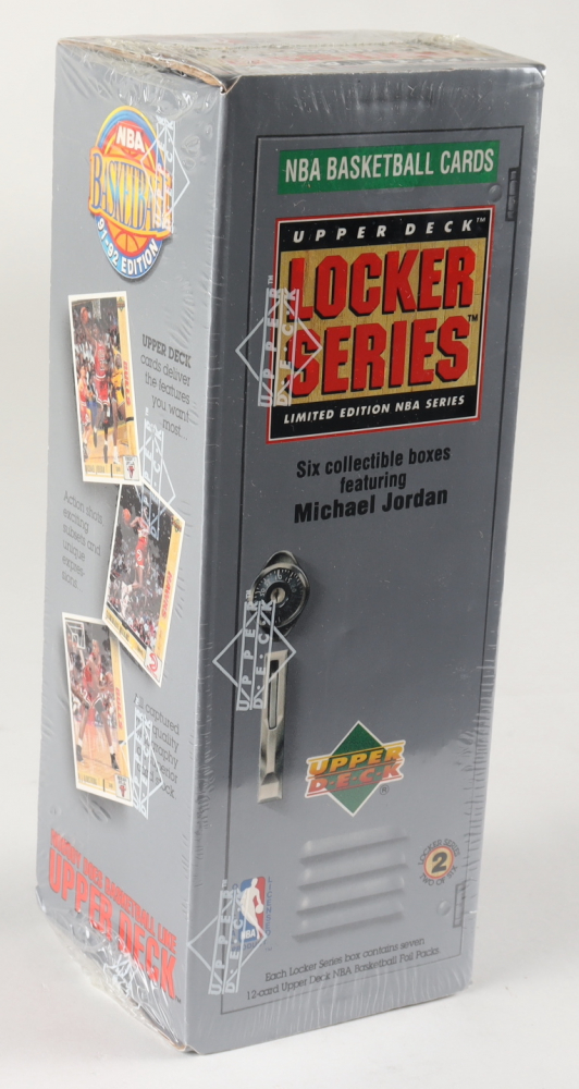 1991 Upper Deck NBA Michael Jordan Locker Series 2 Box with (7) Packs Pristine Auction