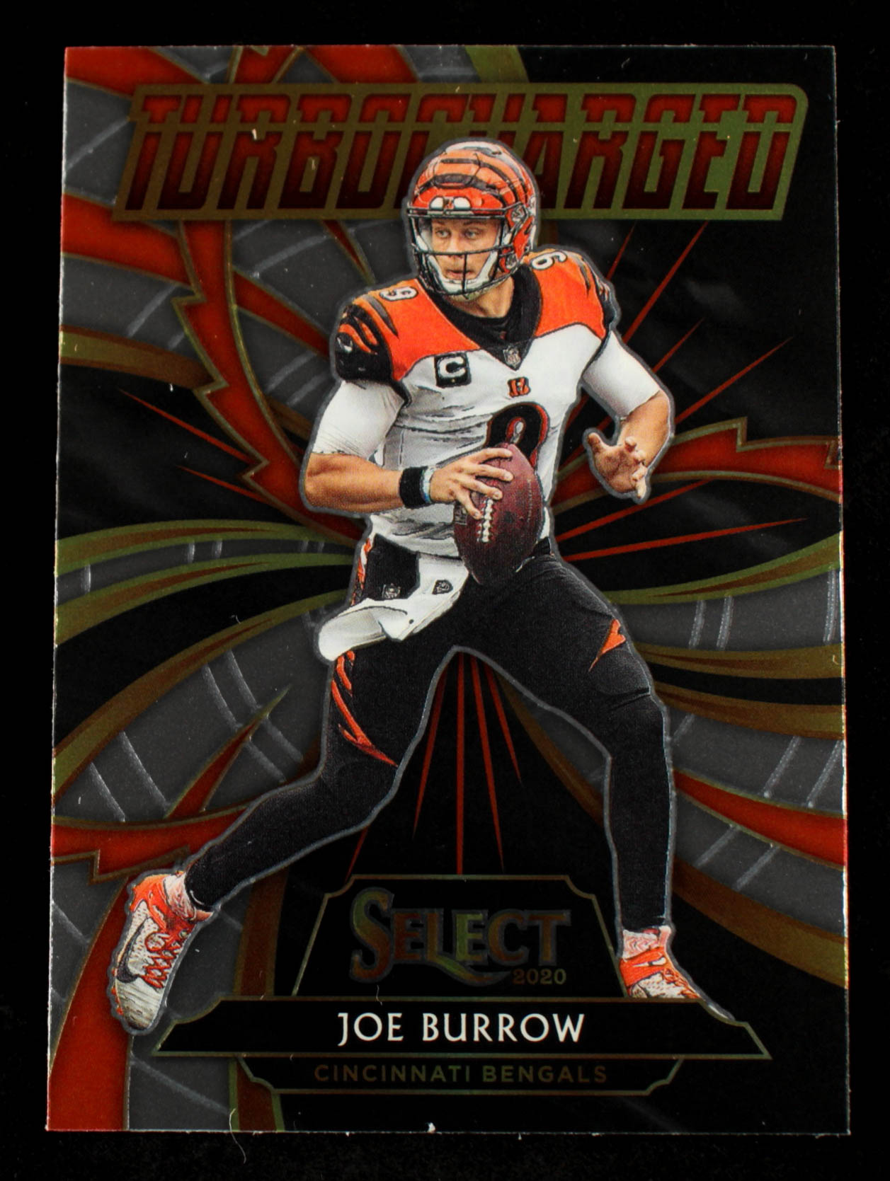 Joe Burrow 2020 Select Turbocharged Prizm #20 RC at PristineAuction.com Joe Burrow 2020 Select Turbocharged Prizm #20 RC at PristineAuction.com