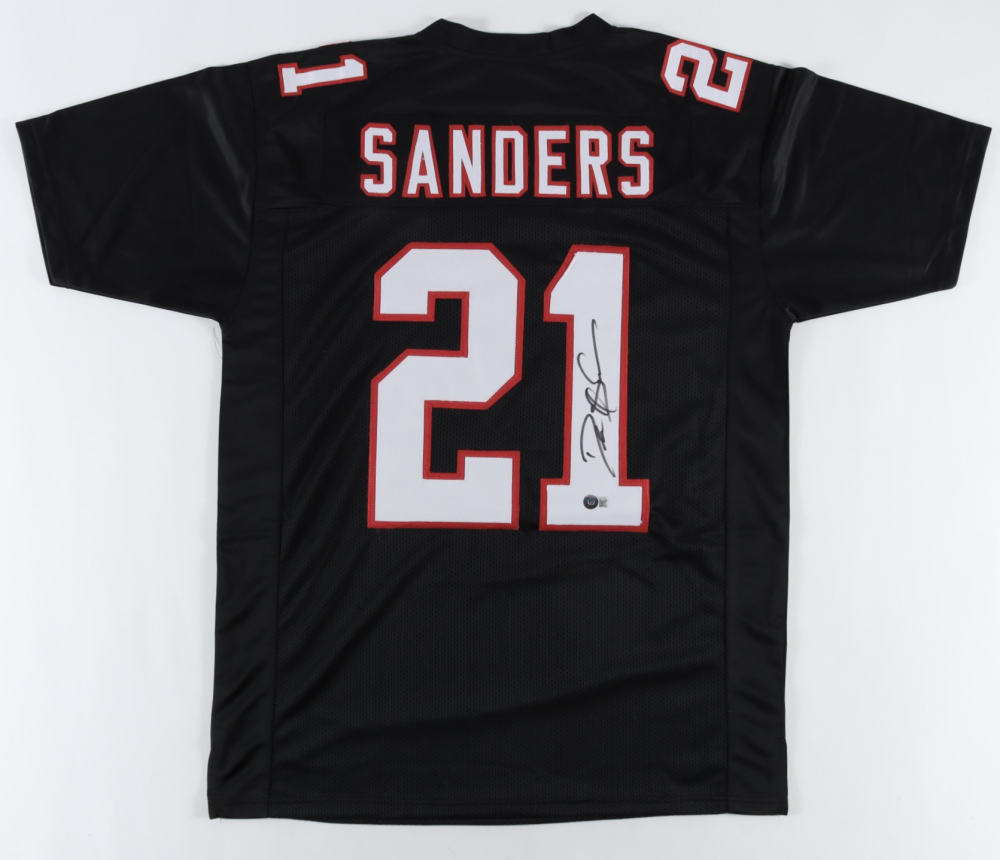 Deion Sanders Signed Jersey (Beckett Hologram) Pristine Auction