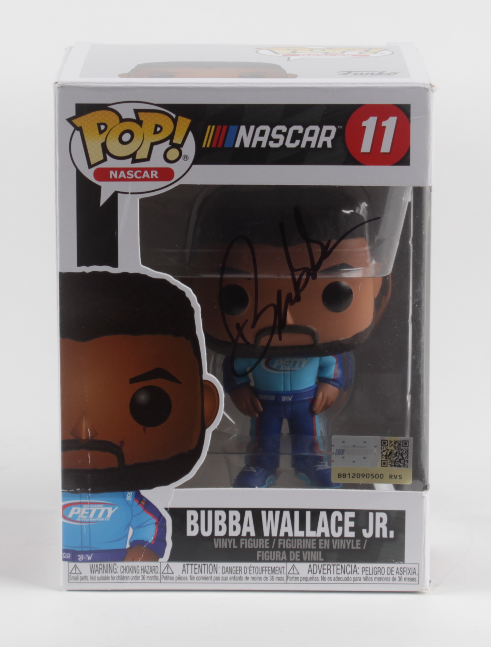 Bubba Wallace Signed #11 NASCAR Funko Pop! Vinyl Figure (JSA) at PristineAuction.com Bubba Wallace Signed #11 NASCAR Funko Pop! Vinyl Figure (JSA) at PristineAuction.com