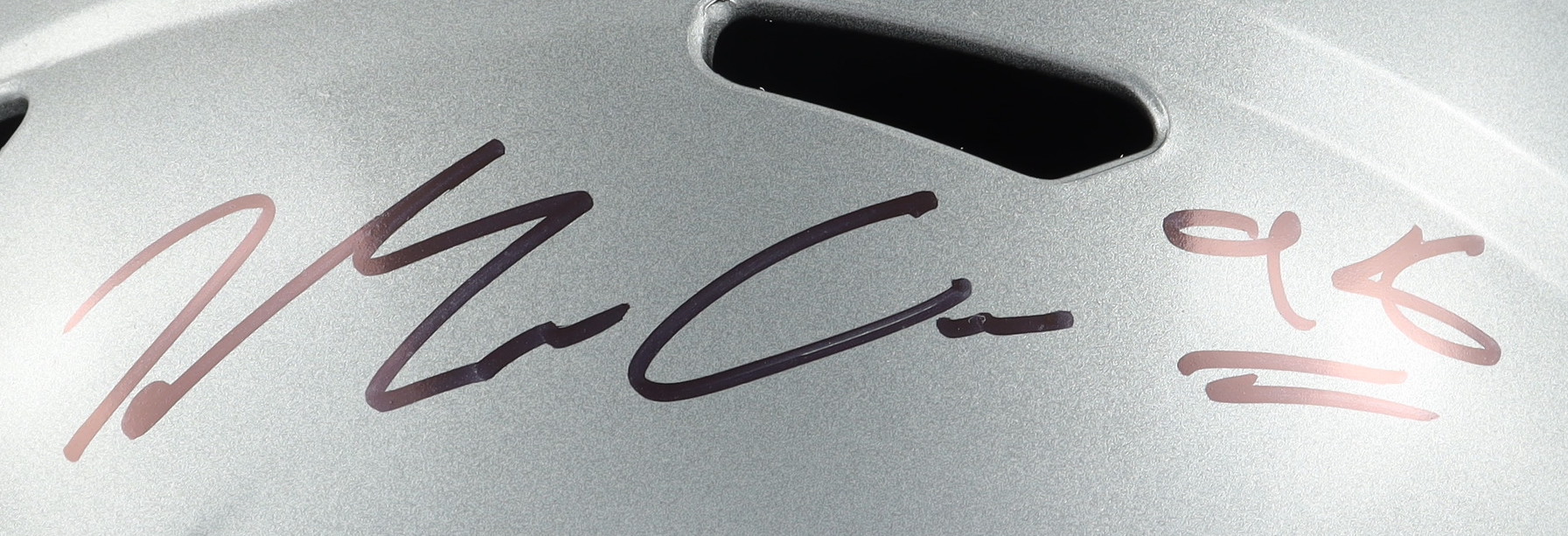 Maxx Crosby Signed Raiders Full-Size Speed Helmet (Beckett Hologram) at PristineAuction.com Maxx Crosby Signed Raiders Full-Size Speed Helmet (Beckett Hologram) at PristineAuction.com