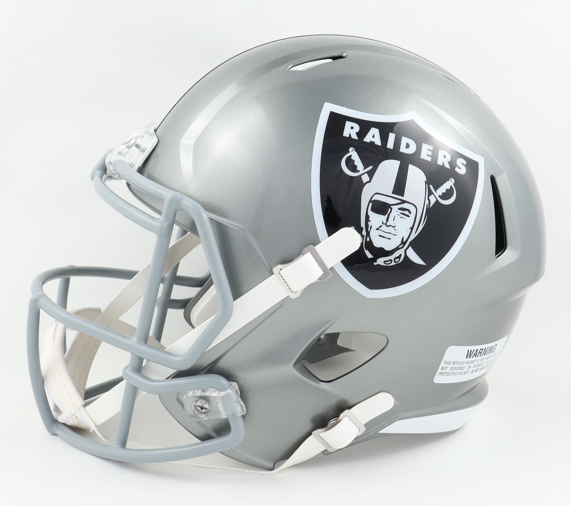 Maxx Crosby Signed Raiders Full-Size Speed Helmet (Beckett Hologram) at PristineAuction.com Maxx Crosby Signed Raiders Full-Size Speed Helmet (Beckett Hologram) at PristineAuction.com