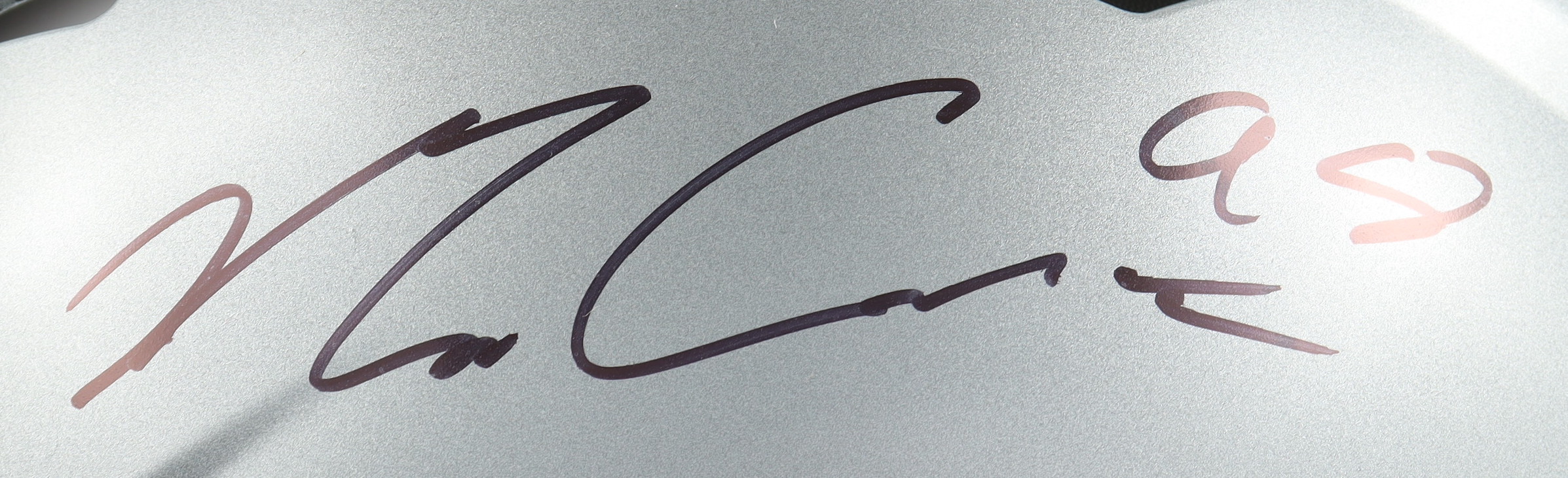 Maxx Crosby Signed Raiders Full-Size Authentic On-Field Flash Alternate Speed Helmet (Beckett Hologram) at PristineAuction.com Maxx Crosby Signed Raiders Full-Size Authentic On-Field Flash Alternate Speed Helmet (Beckett Hologram) at PristineAuction.com