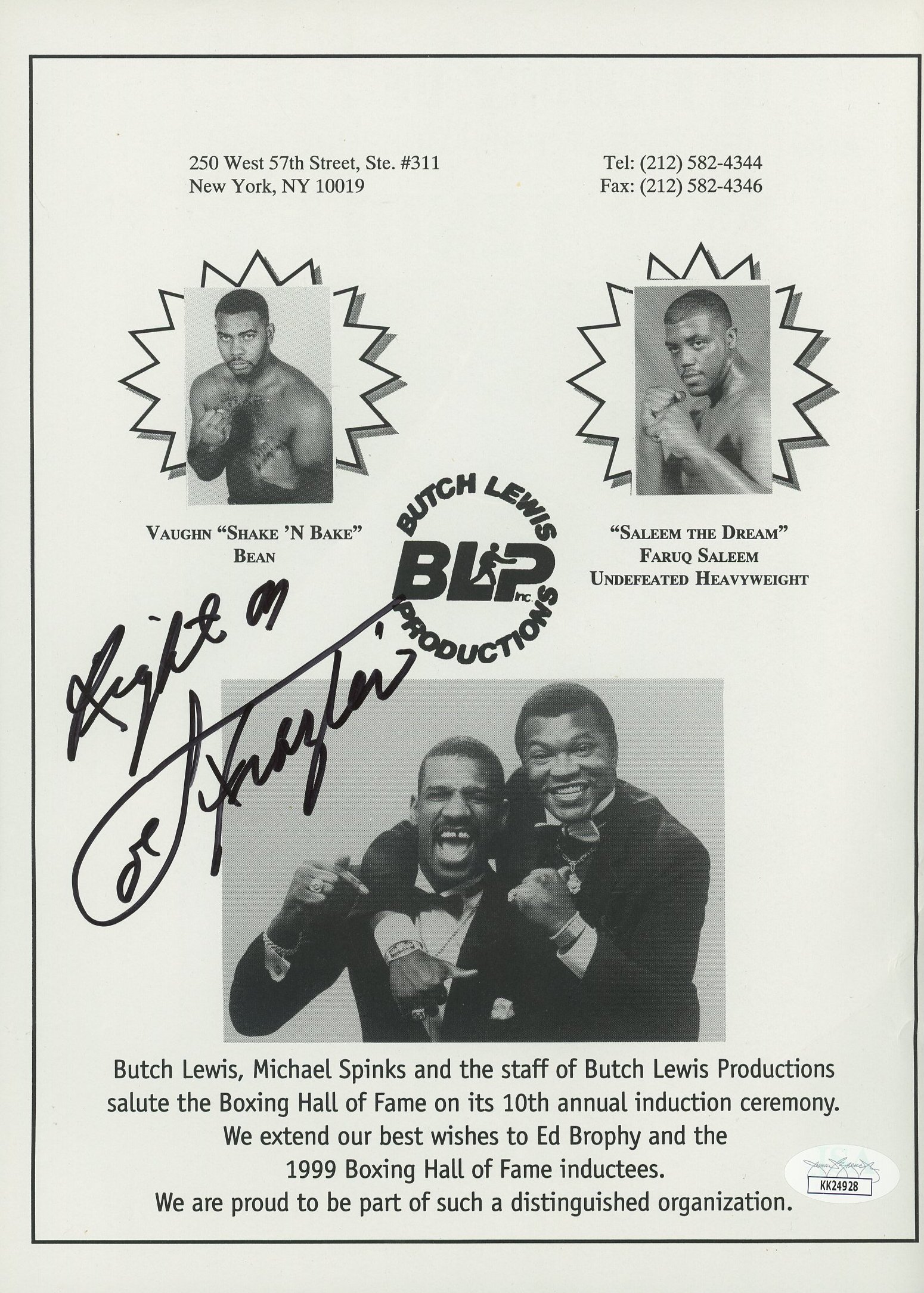 "Smokin" Joe Frazier Signed 8x10 Magazine Page Photo Inscribed "Right on" (JSA COA) at PristineAuction.com "Smokin" Joe Frazier Signed 8x10 Magazine Page Photo Inscribed "Right on" (JSA COA) at PristineAuction.com
