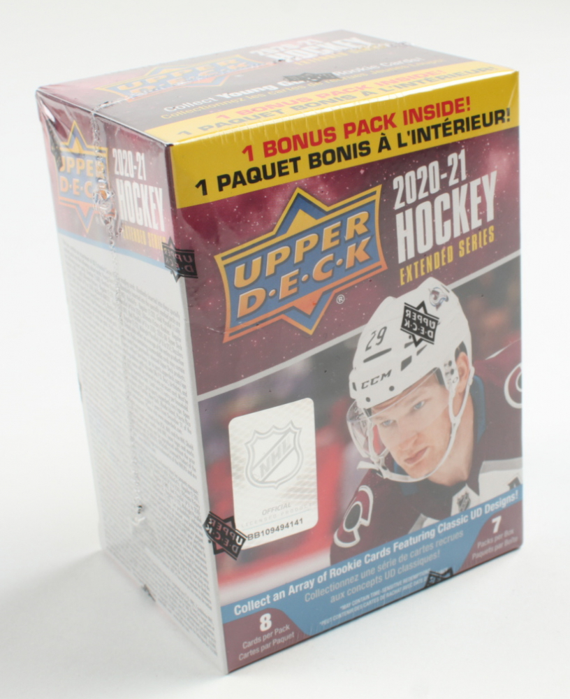 2020-21 Upper Deck Allure Hockey Trading Cards Blaster Box - 5 Packs