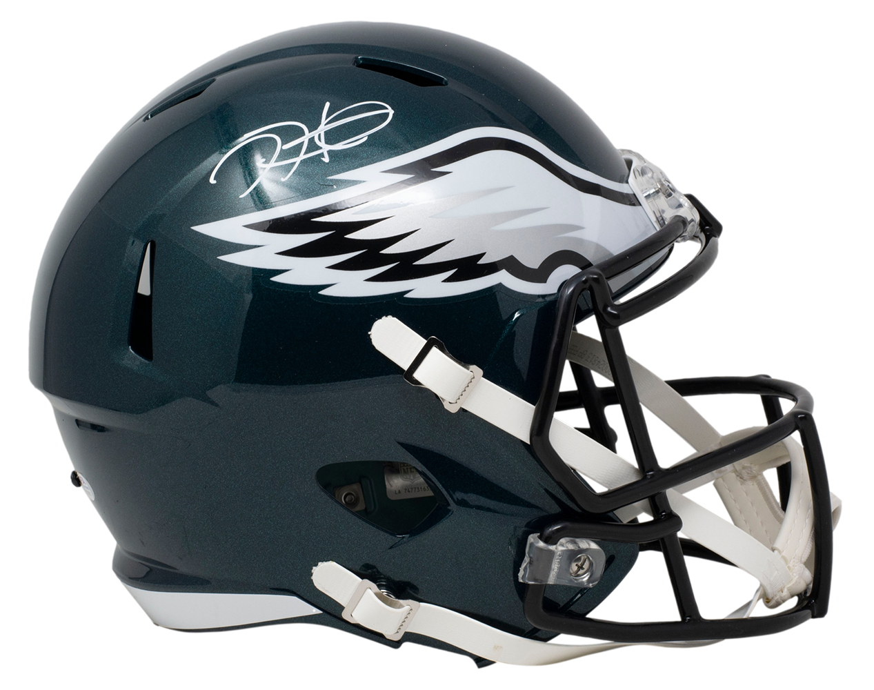Jalen Hurts Signed Eagles Full-Size Speed Helmet (PSA COA) at PristineAuction.com Jalen Hurts Signed Eagles Full-Size Speed Helmet (PSA COA) at PristineAuction.com