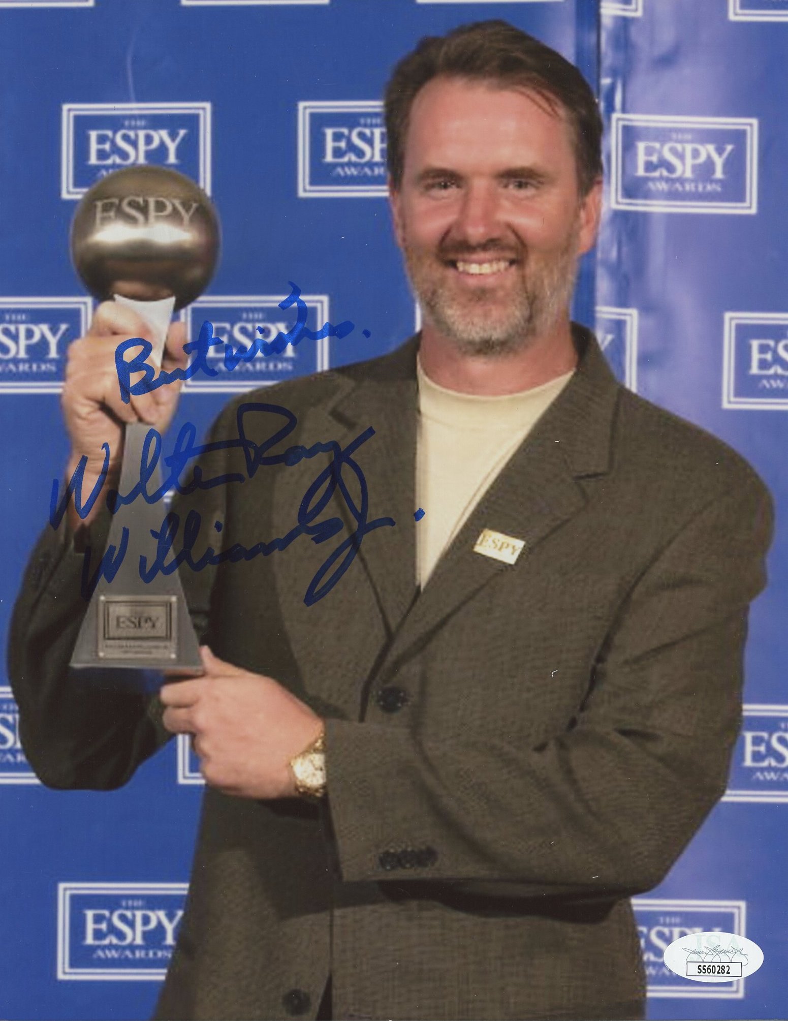 Walter Ray Williams Signed 8x10 Photo Inscribed "Best Wishes" (JSA) at PristineAuction.com Walter Ray Williams Signed 8x10 Photo Inscribed "Best Wishes" (JSA) at PristineAuction.com