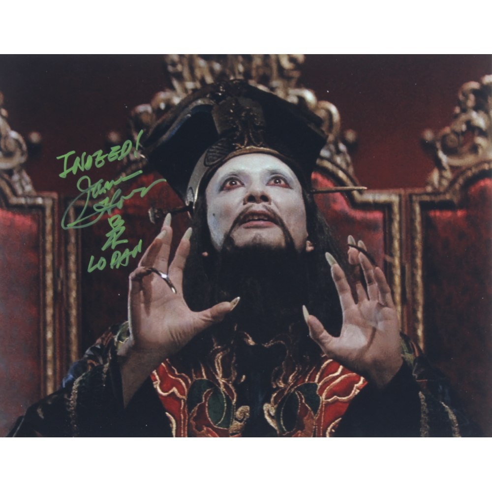 James Hong Signed "Big Trouble in Little China" 11x14 Photo Inscribed