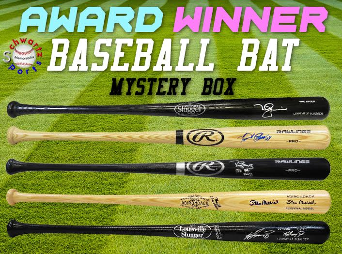 Schwartz Sports Baseball Award Winner Signed Baseball Bat Mystery Box – Series 2 (Limited to 100) (BASEBALL AWARD WINNER IN EVERY BOX!!!) at PristineAuction.com Schwartz Sports Baseball Award Winner Signed Baseball Bat Mystery Box – Series 2 (Limited to 100) (BASEBALL AWARD WINNER IN EVERY BOX!!!) at PristineAuction.com