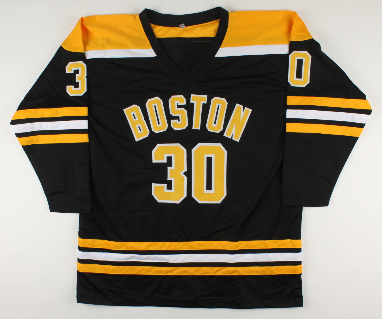 Gerry Cheevers Signed Jersey Inscribed "HOF 85" (JSA) at PristineAuction.com Gerry Cheevers Signed Jersey Inscribed "HOF 85" (JSA) at PristineAuction.com