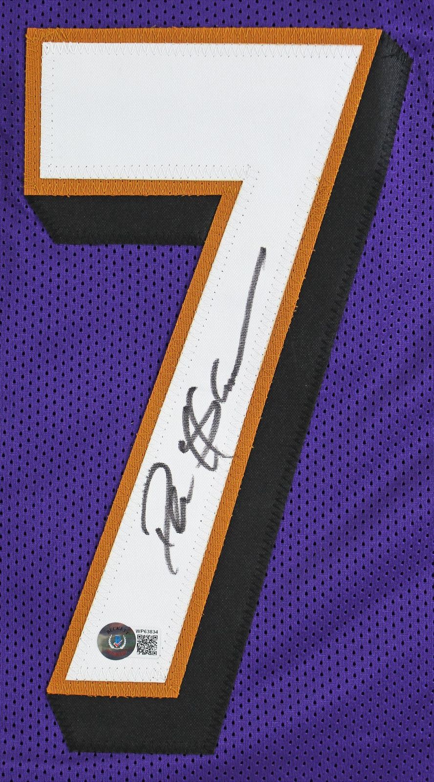 Deion Sanders Signed Jersey (Beckett) at PristineAuction.com Deion Sanders Signed Jersey (Beckett) at PristineAuction.com