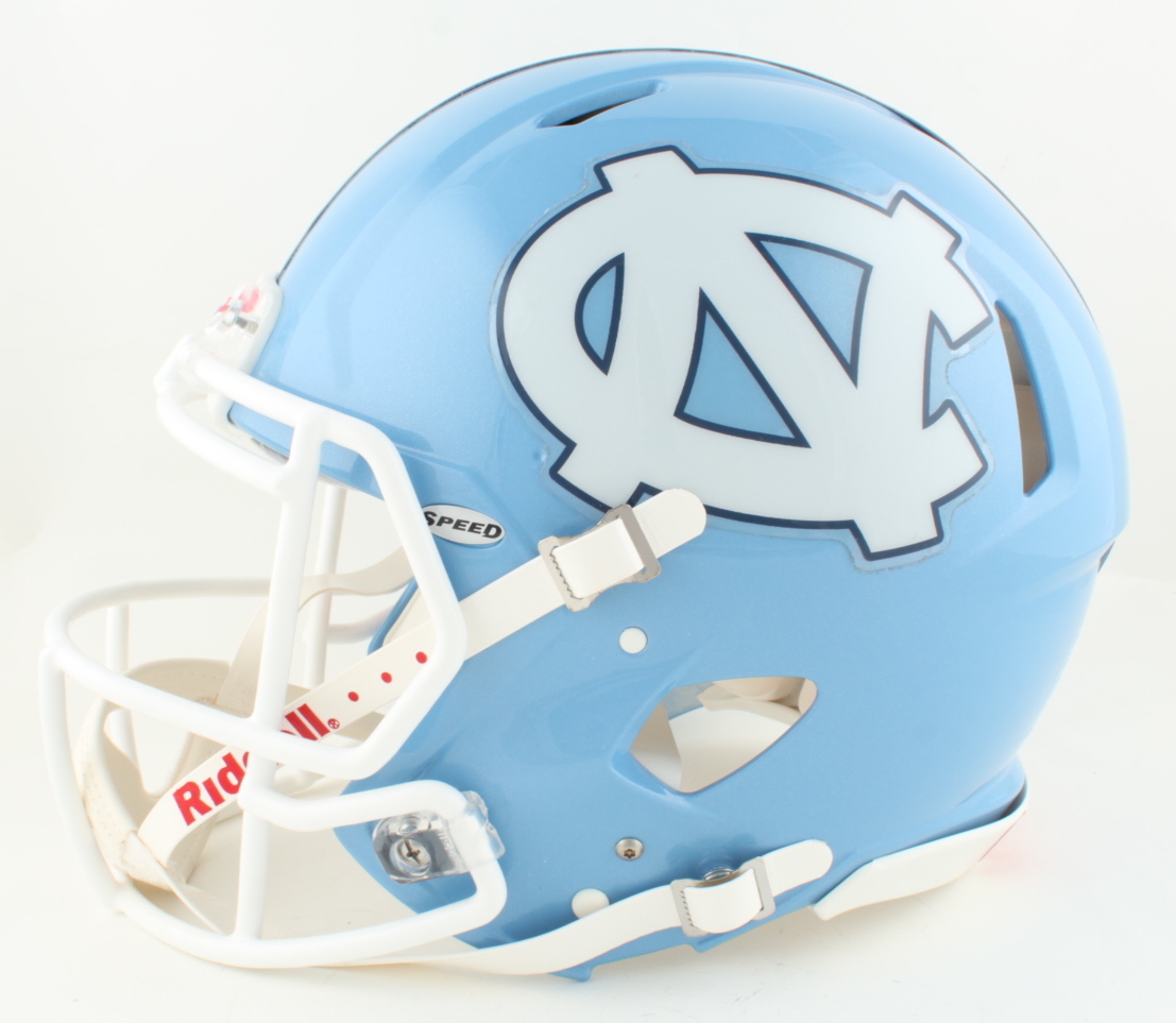 Sam Howell Signed North Carolina Tar Heels Full-Size Authentic On-Field Speed Helmet Inscribed "Freshman All American", "GO HEELS!" & Tobacco Roads Finest" (JSA) at PristineAuction.com Sam Howell Signed North Carolina Tar Heels Full-Size Authentic On-Field Speed Helmet Inscribed "Freshman All American", "GO HEELS!" & Tobacco Roads Finest" (JSA) at PristineAuction.com