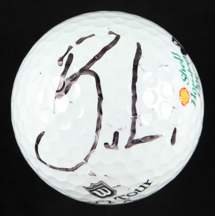 Bruce Lietze Signed Wilson Shell Houston Open Logo Golf Ball (JSA) at PristineAuction.com Bruce Lietze Signed Wilson Shell Houston Open Logo Golf Ball (JSA) at PristineAuction.com