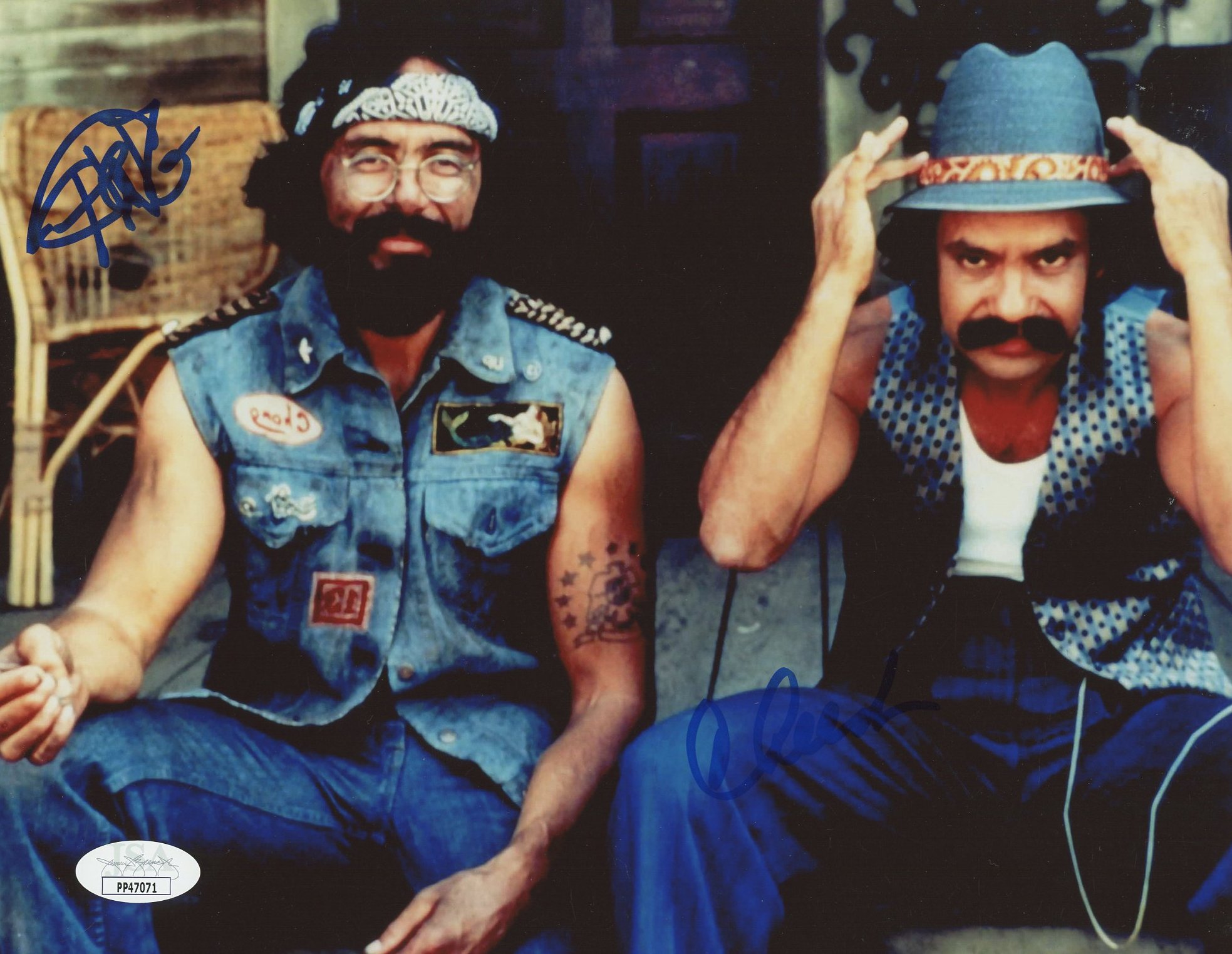 Tommy Chong & Cheech Marin "Cheech and Chong's Next Movie" Signed 8x10 Photo (JSA) at PristineAuction.com Tommy Chong & Cheech Marin "Cheech and Chong's Next Movie" Signed 8x10 Photo (JSA) at PristineAuction.com