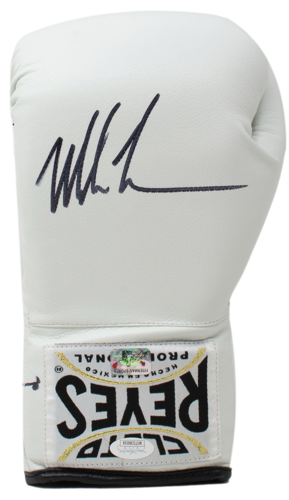 Mike Tyson Signed Cleto Reyes Boxing Glove with Display Case (JSA COA & Tyson Hologram) at PristineAuction.com Mike Tyson Signed Cleto Reyes Boxing Glove with Display Case (JSA COA & Tyson Hologram) at PristineAuction.com