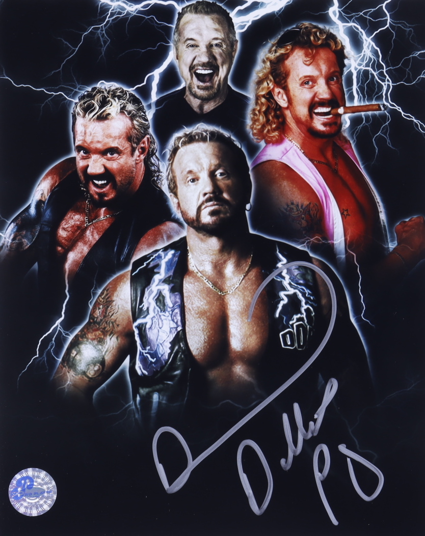 Diamond Dallas Page Signed WWE 8x10 Photo (Pro Player Hologram) at PristineAuction.com Diamond Dallas Page Signed WWE 8x10 Photo (Pro Player Hologram) at PristineAuction.com