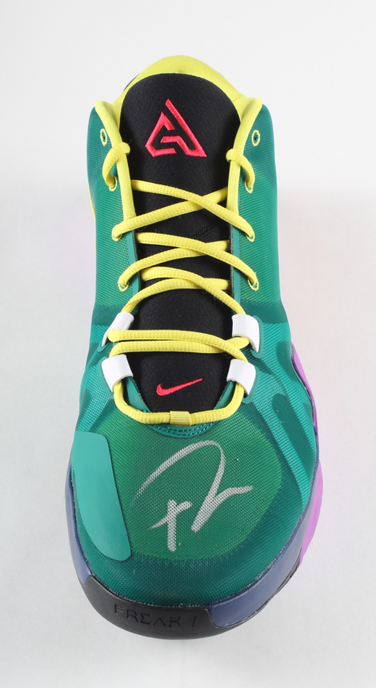 Giannis Antetokounmpo Signed Nike Basketball Shoe (Beckett Hologram