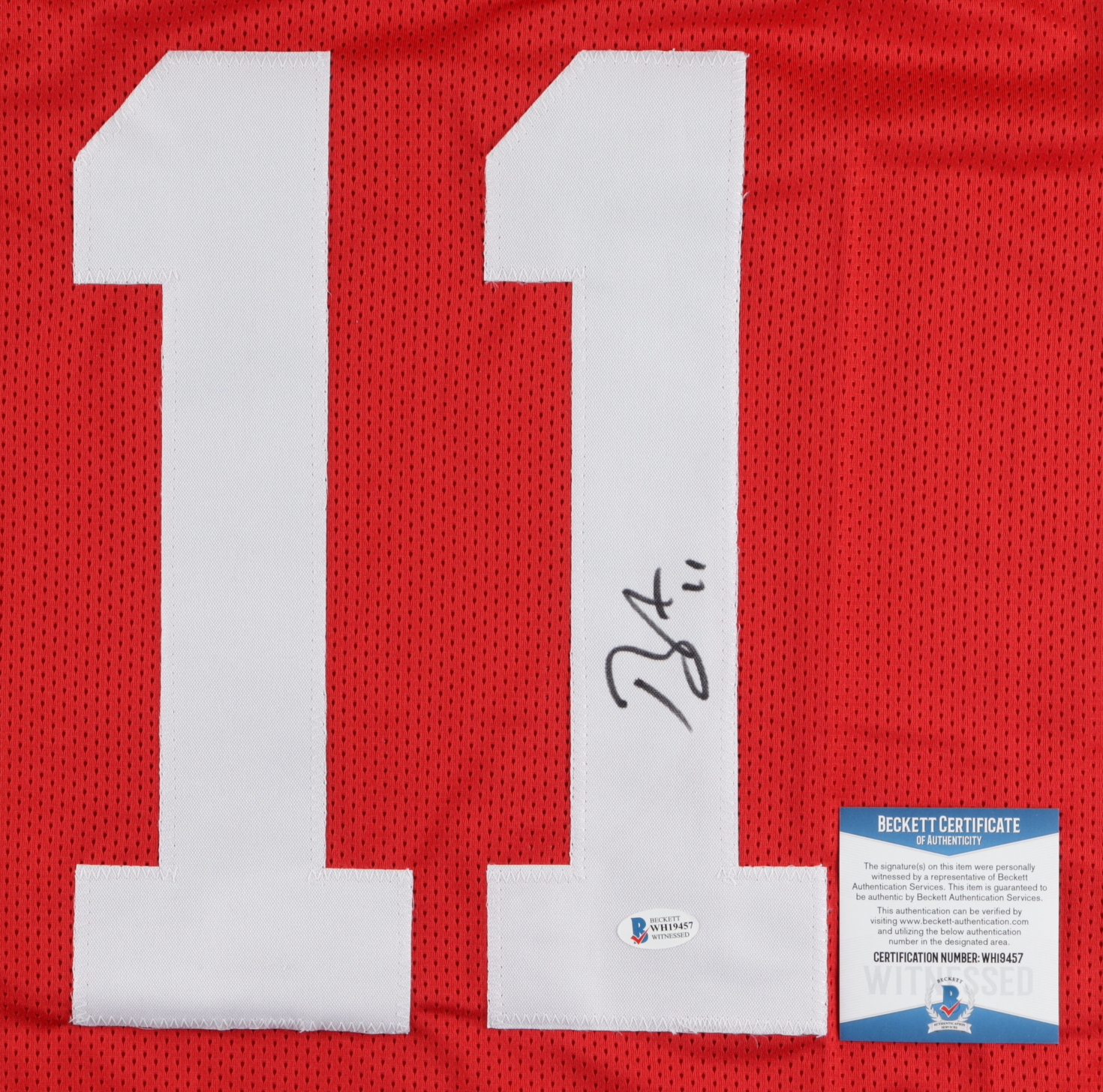 Brandon Aiyuk Signed Jersey (Beckett COA) at PristineAuction.com Brandon Aiyuk Signed Jersey (Beckett COA) at PristineAuction.com