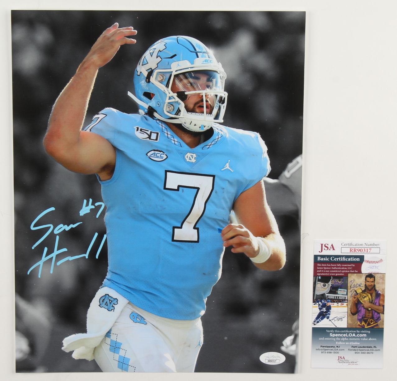 Sam Howell Signed North Carolina Tar Heels 11x14 Photo (JSA COA) at PristineAuction.com Sam Howell Signed North Carolina Tar Heels 11x14 Photo (JSA COA) at PristineAuction.com