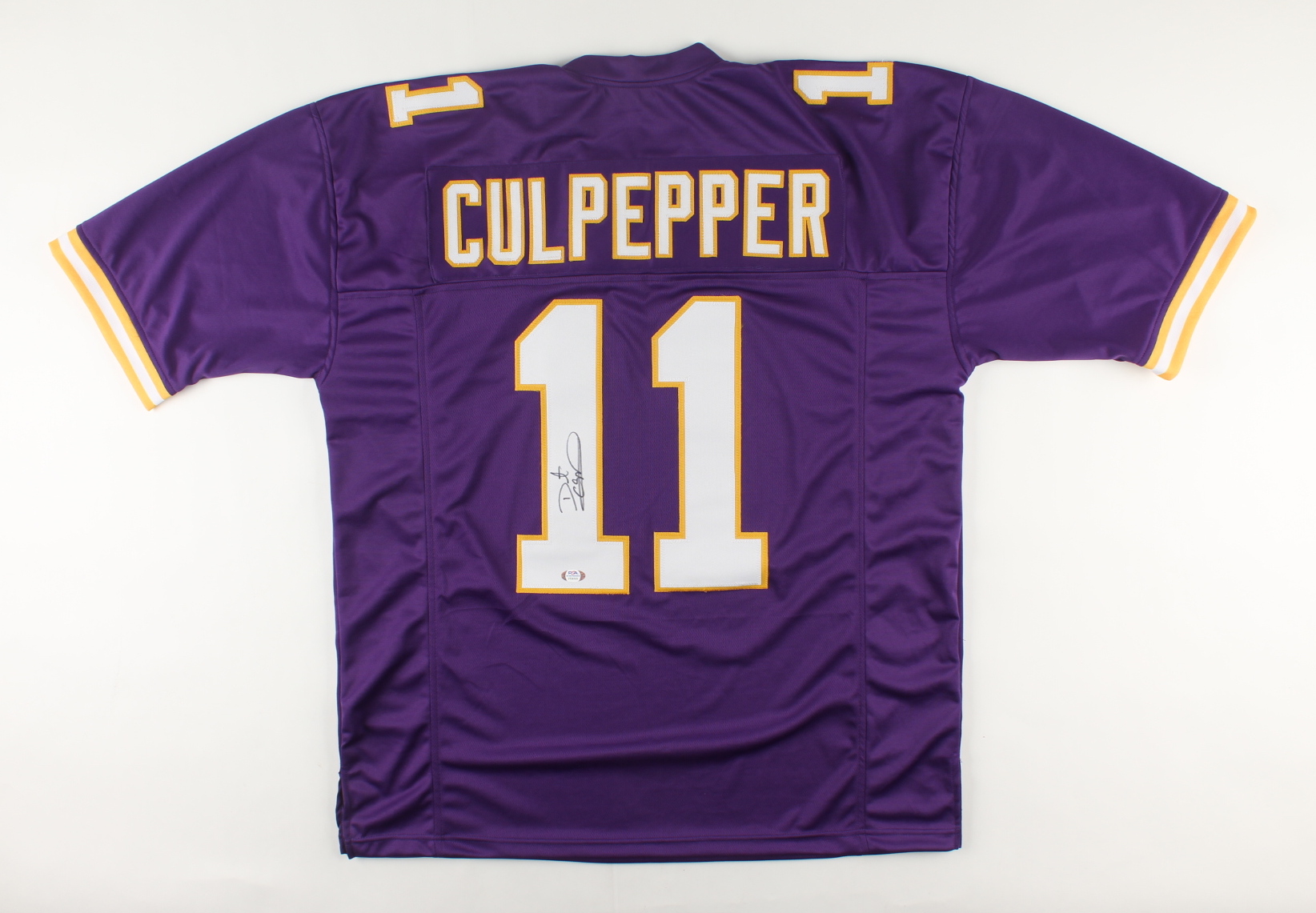 Daunte Culpepper Signed Jersey (PSA COA) at PristineAuction.com Daunte Culpepper Signed Jersey (PSA COA) at PristineAuction.com