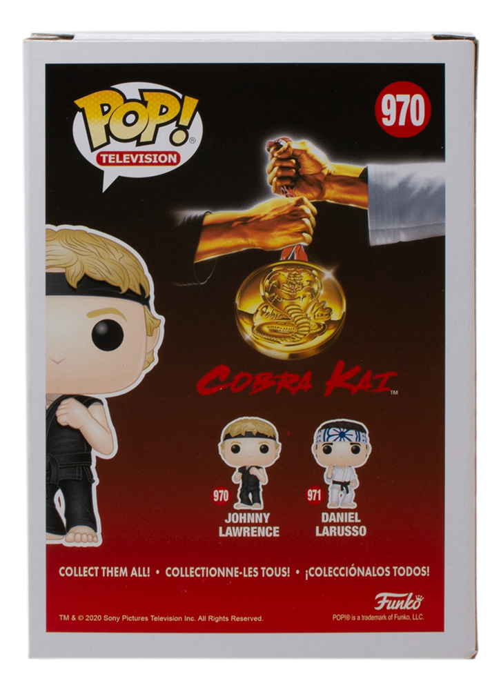 William Zabka Signed "Cobra Kai" #970 Johnny Lawrence Funko Pop! Vinyl Figure (JSA COA) at PristineAuction.com William Zabka Signed "Cobra Kai" #970 Johnny Lawrence Funko Pop! Vinyl Figure (JSA COA) at PristineAuction.com