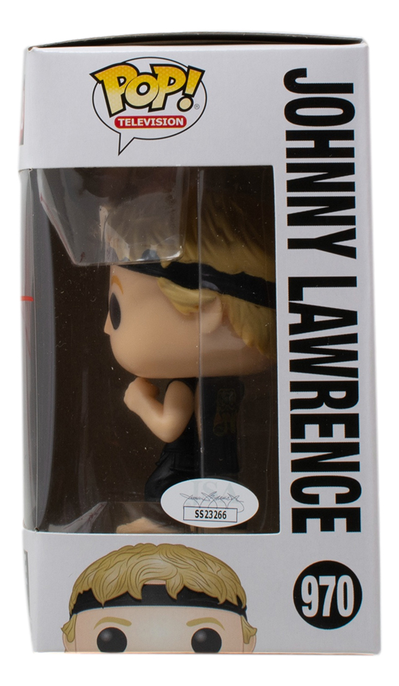 William Zabka Signed "Cobra Kai" #970 Johnny Lawrence Funko Pop! Vinyl Figure (JSA COA) at PristineAuction.com William Zabka Signed "Cobra Kai" #970 Johnny Lawrence Funko Pop! Vinyl Figure (JSA COA) at PristineAuction.com