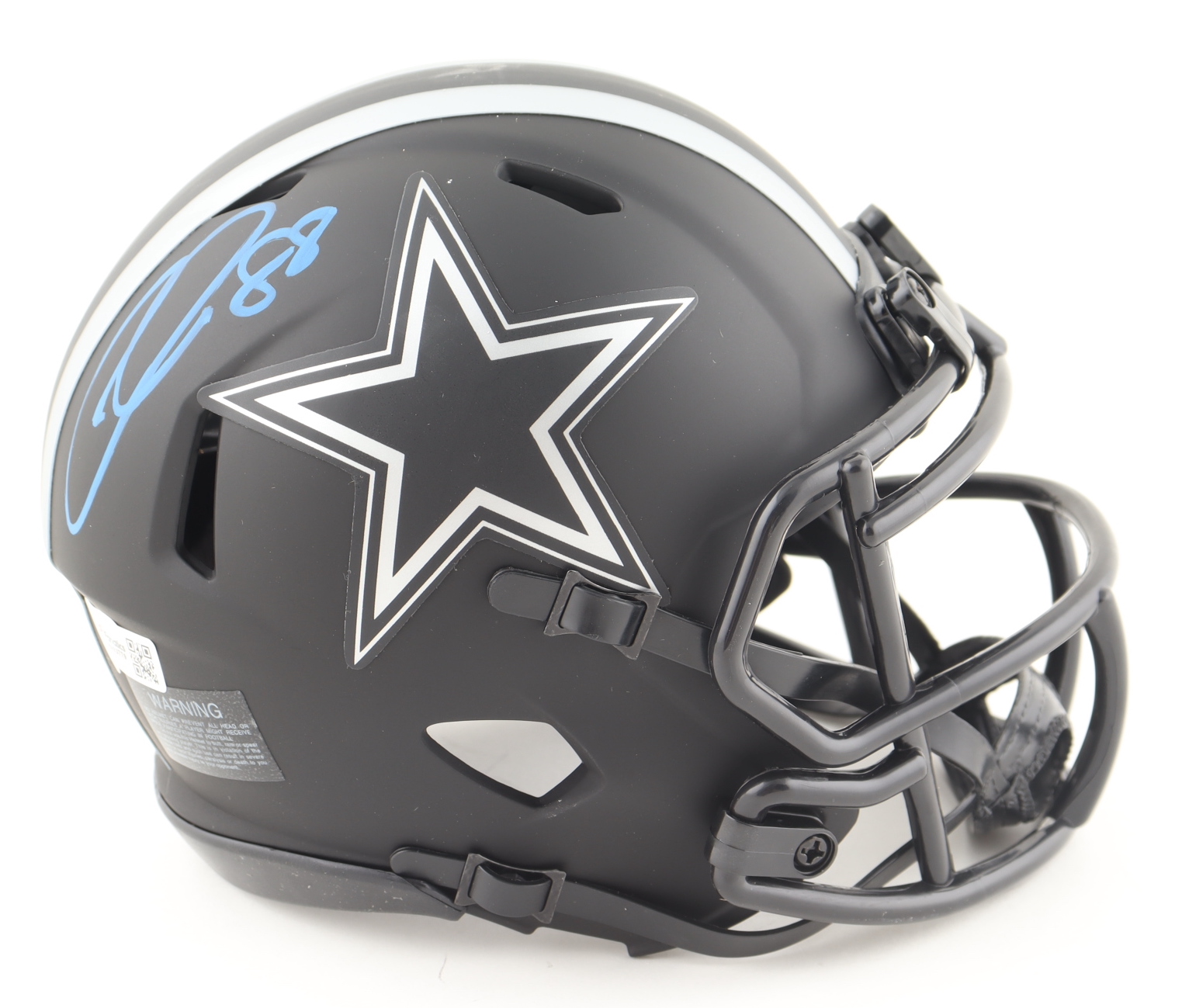 CeeDee Lamb Signed Cowboys Eclipse Alternate Speed Mini Helmet (Fanatics Hologram) at PristineAuction.com CeeDee Lamb Signed Cowboys Eclipse Alternate Speed Mini Helmet (Fanatics Hologram) at PristineAuction.com