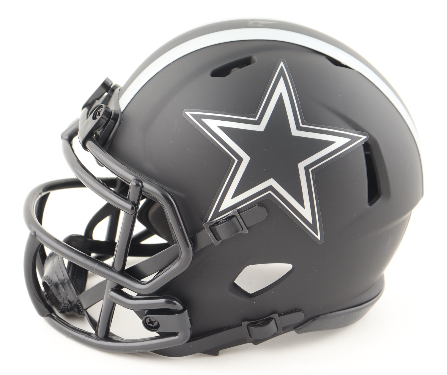 CeeDee Lamb Signed Cowboys Eclipse Alternate Speed Mini Helmet (Fanatics Hologram) at PristineAuction.com CeeDee Lamb Signed Cowboys Eclipse Alternate Speed Mini Helmet (Fanatics Hologram) at PristineAuction.com