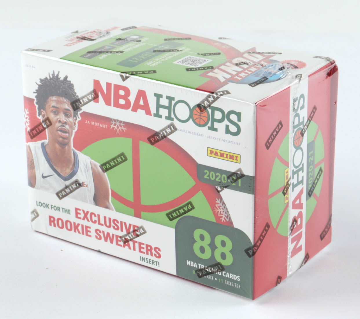2020-21 Panini NBA Hoops Holiday Basketball Blaster Box with (11) Packs at PristineAuction.com 2020-21 Panini NBA Hoops Holiday Basketball Blaster Box with (11) Packs at PristineAuction.com