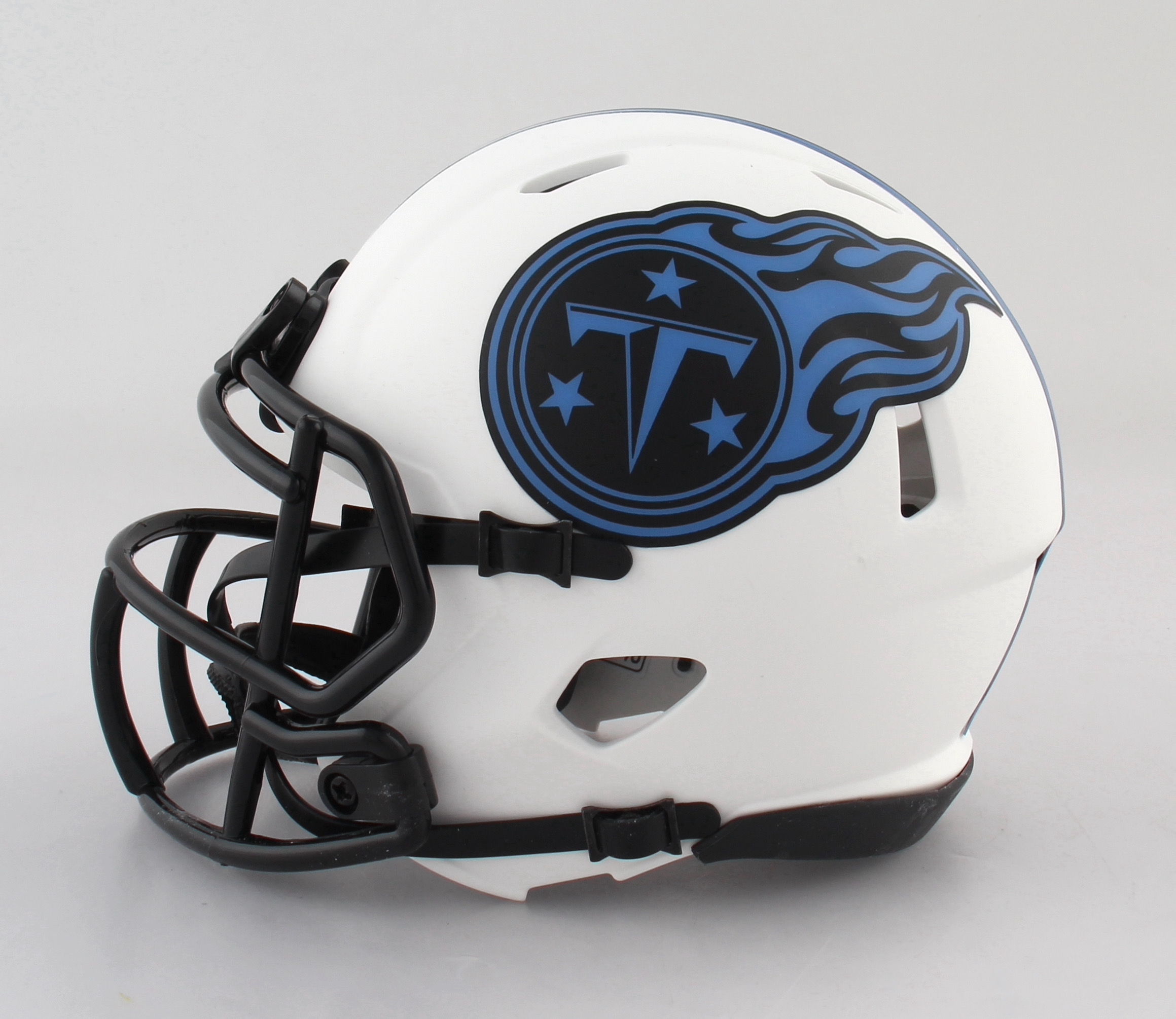 Ryan Tannehill Signed Titans Lunar Eclipse Alternate Speed Mini Helmet (Beckett Hologram) at PristineAuction.com Ryan Tannehill Signed Titans Lunar Eclipse Alternate Speed Mini Helmet (Beckett Hologram) at PristineAuction.com