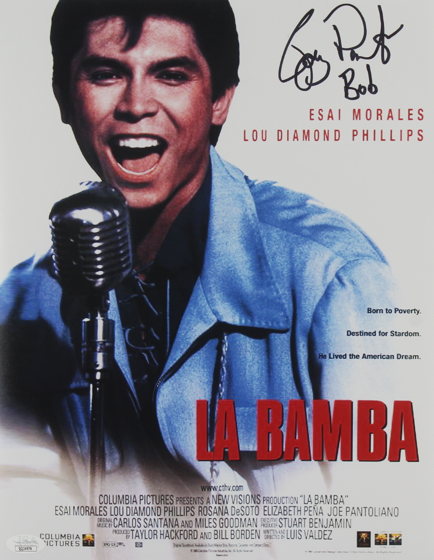 Joe Pantoliano Signed "La Bamba" 11x14 Photo Inscribed "Bob" (JSA COA) at PristineAuction.com Joe Pantoliano Signed "La Bamba" 11x14 Photo Inscribed "Bob" (JSA COA) at PristineAuction.com