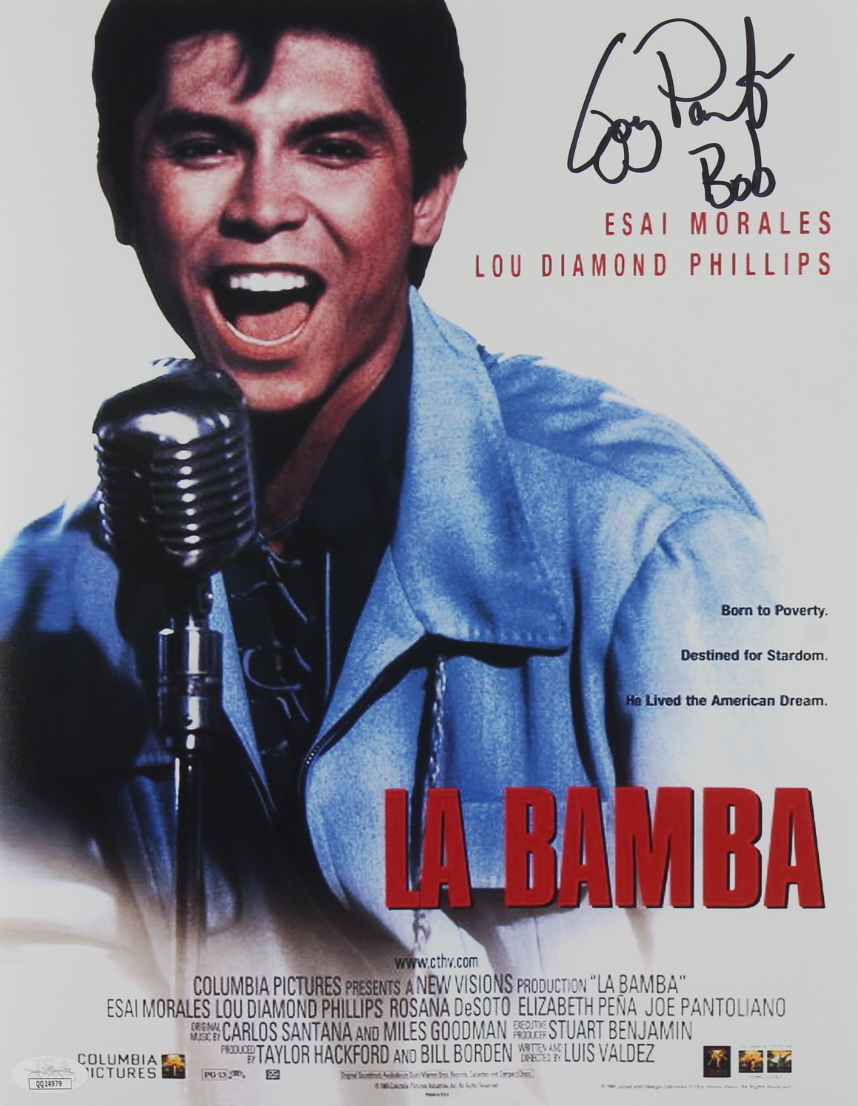 Joe Pantoliano Signed "La Bamba" 11x14 Photo Inscribed "Bob" (JSA COA) at PristineAuction.com Joe Pantoliano Signed "La Bamba" 11x14 Photo Inscribed "Bob" (JSA COA) at PristineAuction.com
