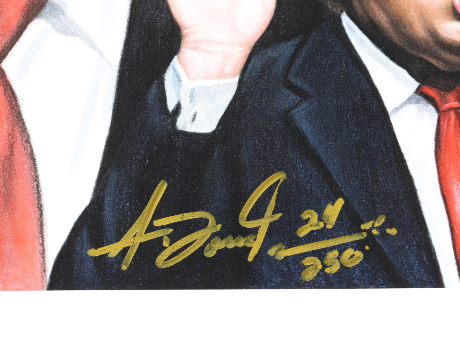 Anthony Douglas Signed "Donald Trump" 12x18 LE Lithograph (Pristine Auction LOA) at PristineAuction.com Anthony Douglas Signed "Donald Trump" 12x18 LE Lithograph (Pristine Auction LOA) at PristineAuction.com