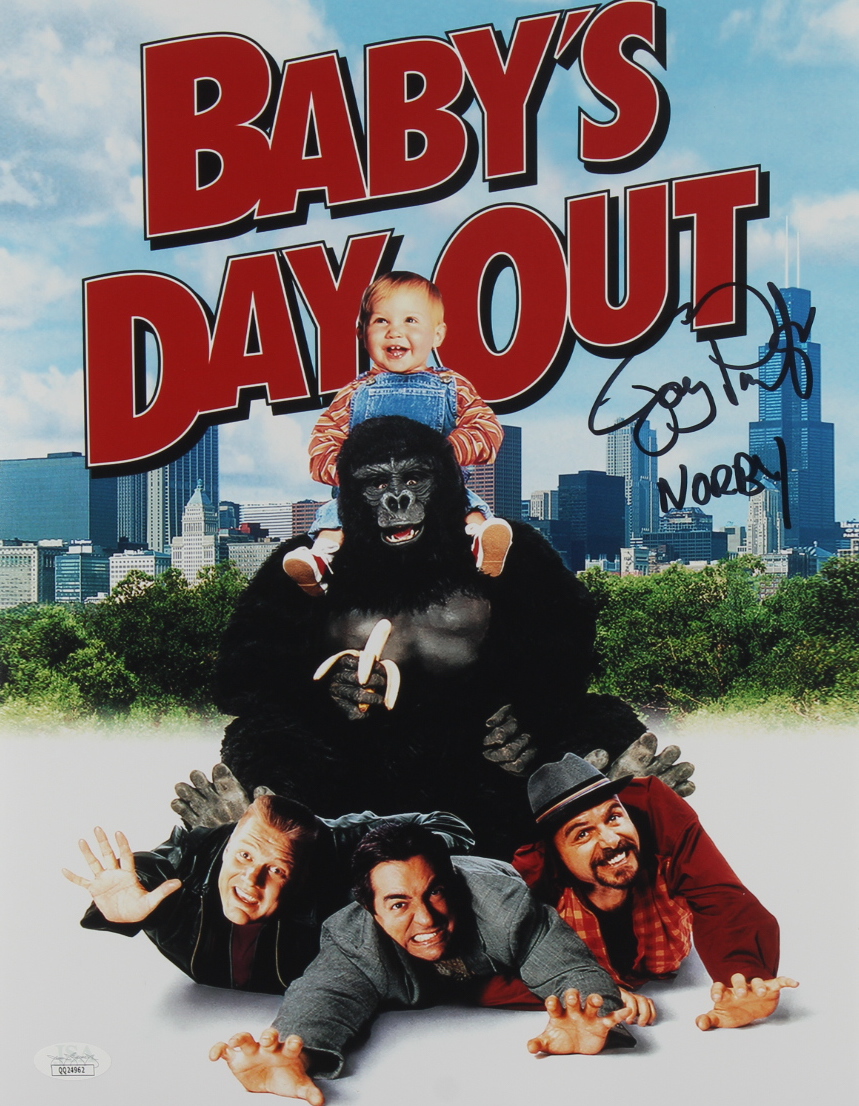 Joe Pantoliano Signed "Baby's Day Out" 11x14 Photo Inscribed "Norby" (JSA COA) at PristineAuction.com Joe Pantoliano Signed "Baby's Day Out" 11x14 Photo Inscribed "Norby" (JSA COA) at PristineAuction.com