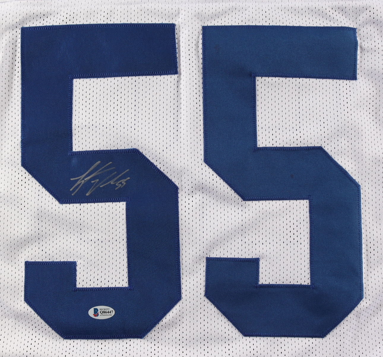 Leighton Vander Esch Signed Jersey (Beckett) at PristineAuction.com Leighton Vander Esch Signed Jersey (Beckett) at PristineAuction.com