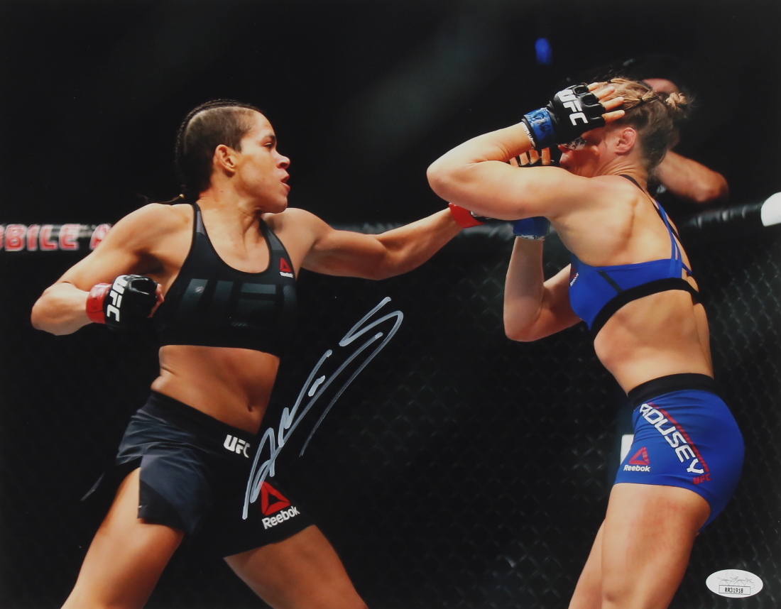 Amanada Nunes Signed UFC 11x14 Photo (JSA COA) at PristineAuction.com Amanada Nunes Signed UFC 11x14 Photo (JSA COA) at PristineAuction.com