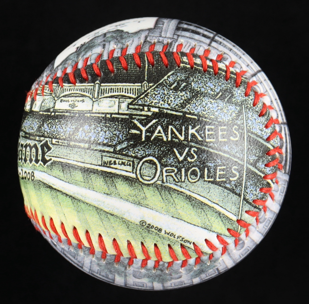 New York Yankees Final Game At Old Yankee Stadium Baseball With Old