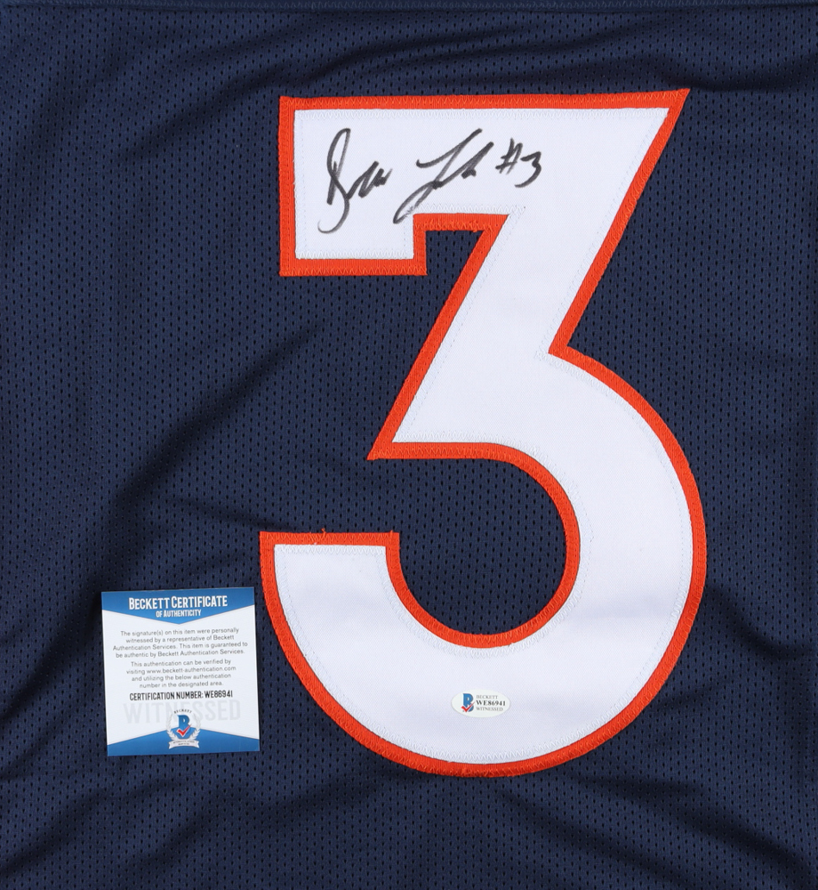 Drew Lock Signed Jersey (Beckett) at PristineAuction.com Drew Lock Signed Jersey (Beckett) at PristineAuction.com