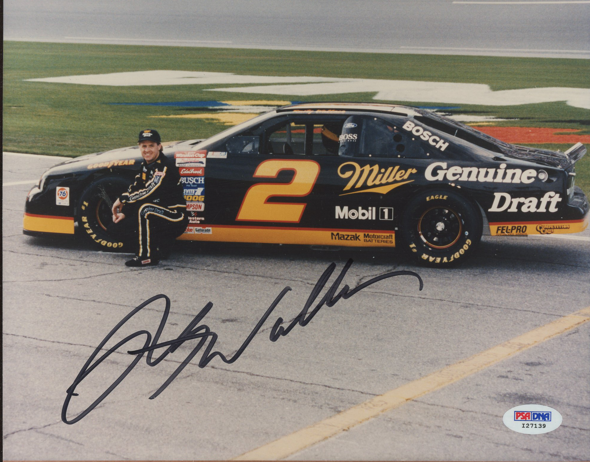 Rusty Wallace Signed NASCAR 8x10 Photo (PSA COA) at PristineAuction.com Rusty Wallace Signed NASCAR 8x10 Photo (PSA COA) at PristineAuction.com