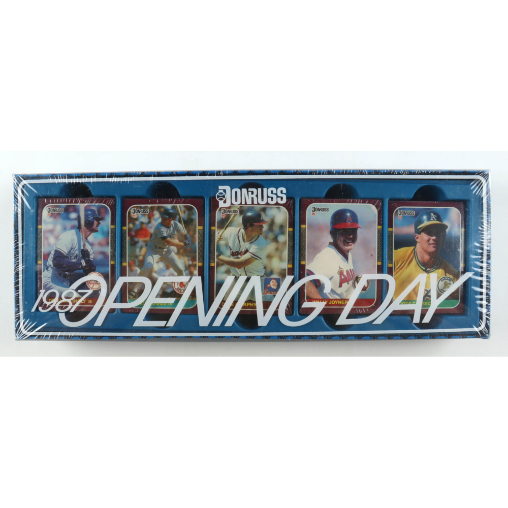 1987 Donruss Opening Day Baseball Complete Set of (273) Cards with Barry  Bonds #163, Bo Jackson #205, Will Clark #96, Barry Larkin #191 | Pristine  Auction