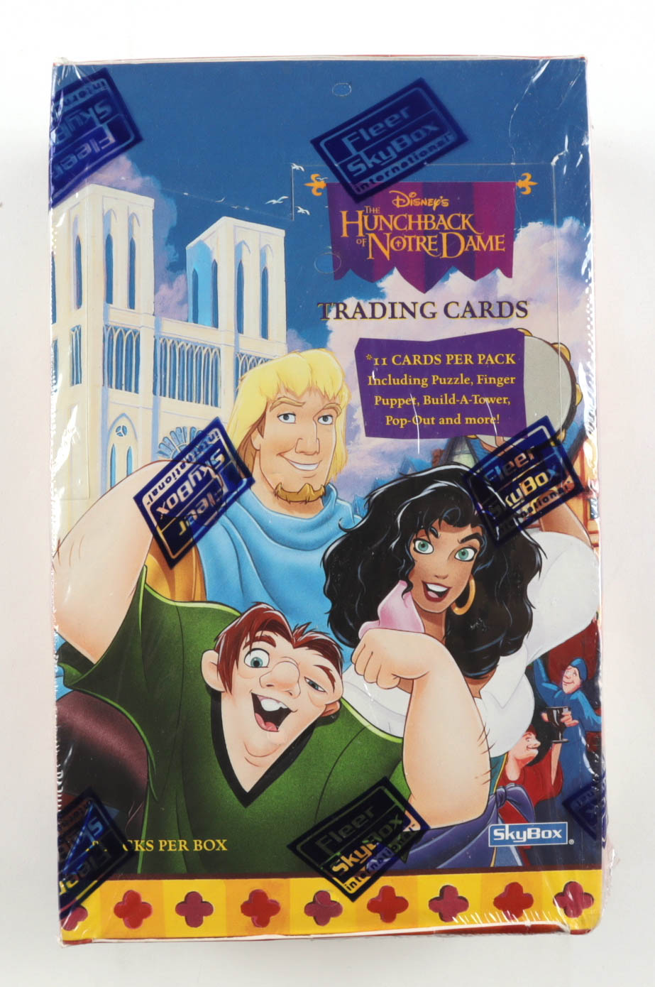 1996 Skybox The Hunchback of Notre Dame Hobby Box (48) Packs at PristineAuction.com 1996 Skybox The Hunchback of Notre Dame Hobby Box (48) Packs at PristineAuction.com