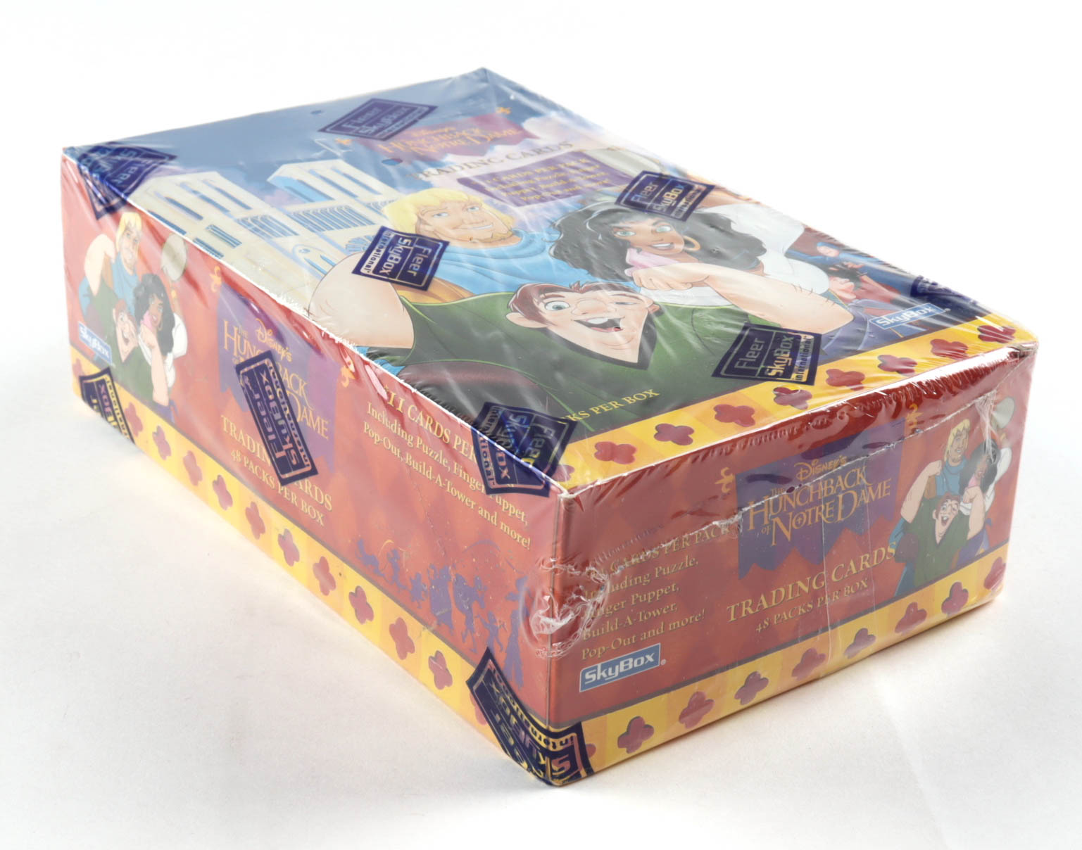1996 Skybox The Hunchback of Notre Dame Hobby Box (48) Packs at PristineAuction.com 1996 Skybox The Hunchback of Notre Dame Hobby Box (48) Packs at PristineAuction.com