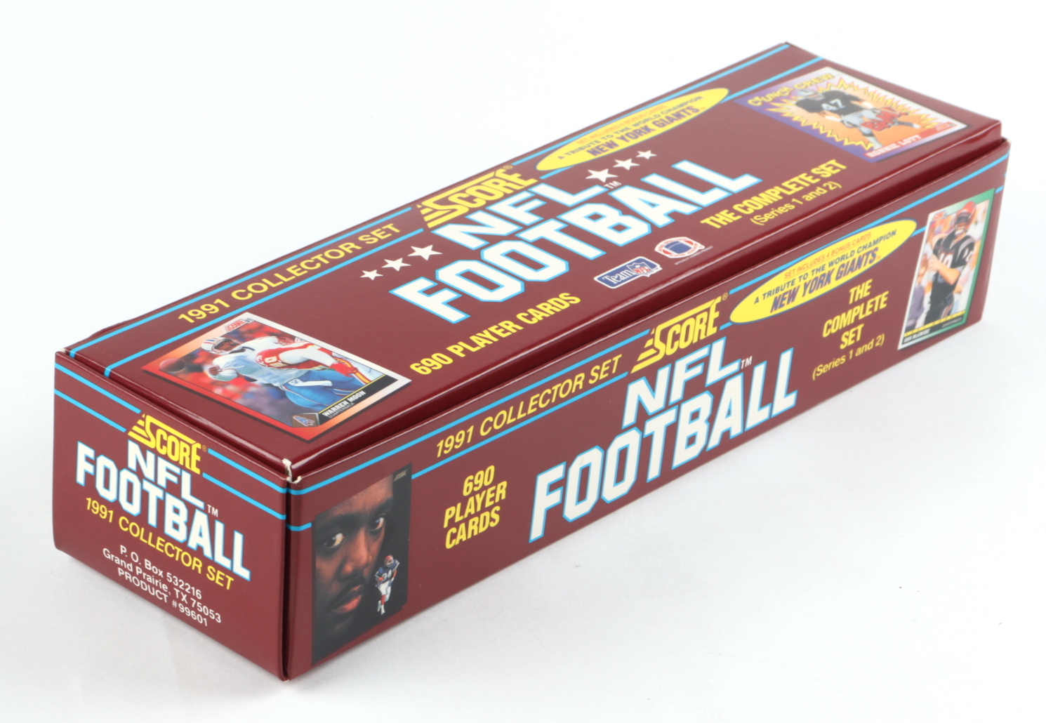 1991 Score Football Complete Set of (690) Cards with Brett Favre #611 RC, Emmitt Smith #15, Ricky Watters #575 RC, Joe Montana #1, Barry Sanders #20 at PristineAuction.com 1991 Score Football Complete Set of (690) Cards with Brett Favre #611 RC, Emmitt Smith #15, Ricky Watters #575 RC, Joe Montana #1, Barry Sanders #20 at PristineAuction.com