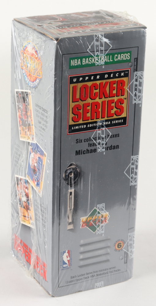 1991 Upper Deck NBA Michael Jordan Locker Series 6 Box with (7) Packs Pristine Auction