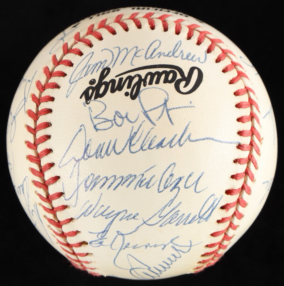Ballon De Baseball Signé 1969 Mets - Ryan, Seaver, Hodges, McGraw +22 - Certificat JSA