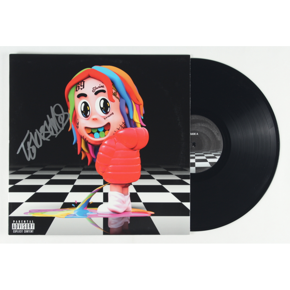 Tekashi 6ix9ine Signed "Dummy Boy" Vinyl Record Album (Beckett Hologram