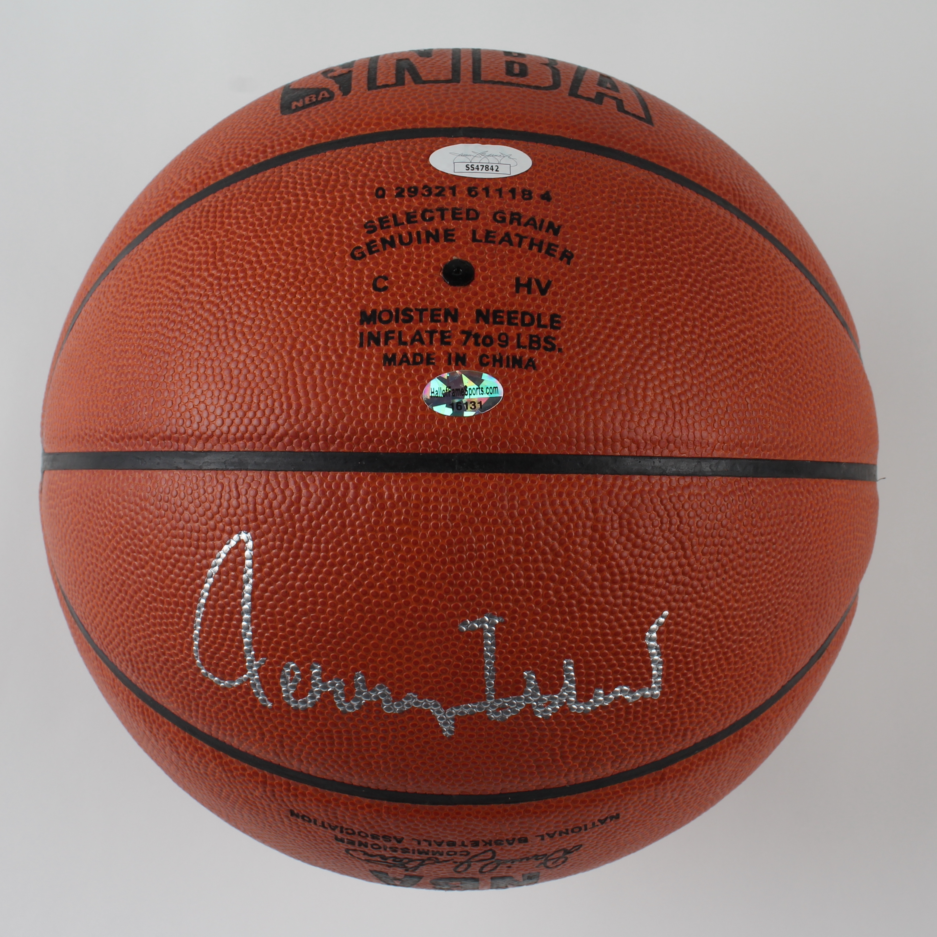 Jerry West, Gail Goodrich & Elgin Baylor Signed NBA Basketball Inscribed "HOF 1977" & "HOF '96" (JSA & Hall of Fame Sports) at PristineAuction.com Jerry West, Gail Goodrich & Elgin Baylor Signed NBA Basketball Inscribed "HOF 1977" & "HOF '96" (JSA & Hall of Fame Sports) at PristineAuction.com
