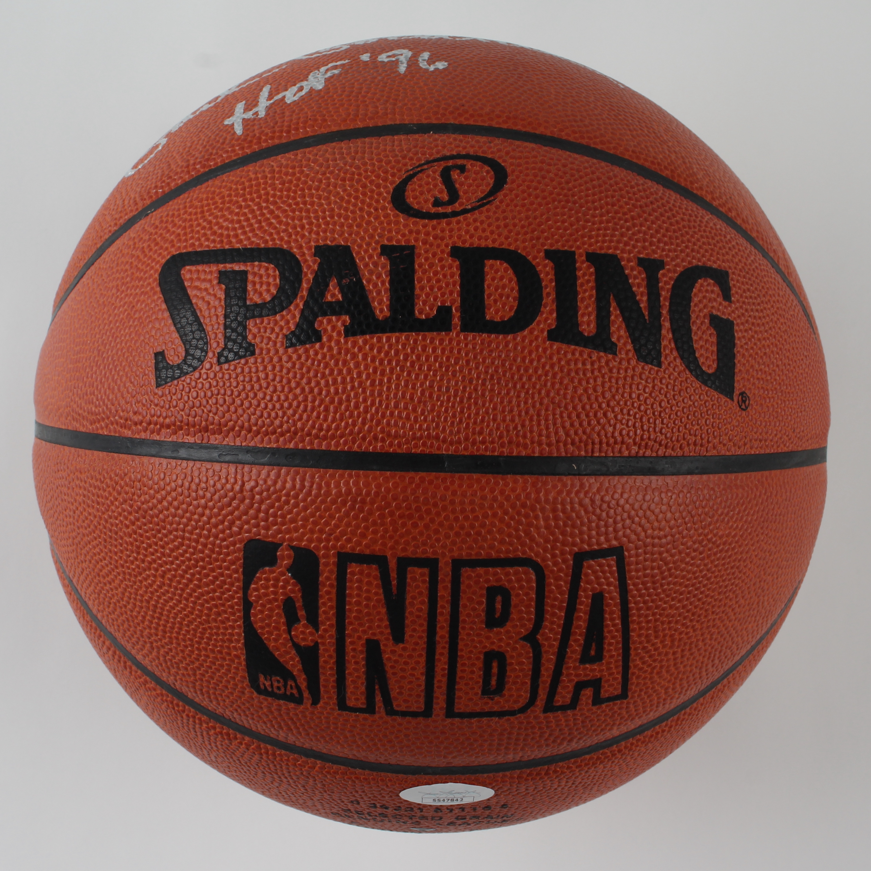 Jerry West, Gail Goodrich & Elgin Baylor Signed NBA Basketball Inscribed "HOF 1977" & "HOF '96" (JSA & Hall of Fame Sports) at PristineAuction.com Jerry West, Gail Goodrich & Elgin Baylor Signed NBA Basketball Inscribed "HOF 1977" & "HOF '96" (JSA & Hall of Fame Sports) at PristineAuction.com